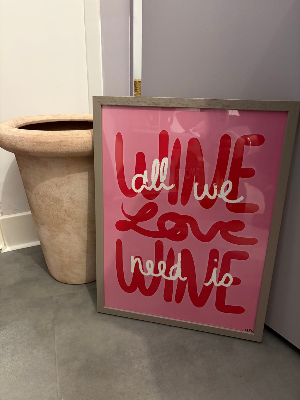 Affiche « All you need is love »