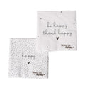 Paquet de serviette en papier « Happy » - deux variantes de motifs disponibles