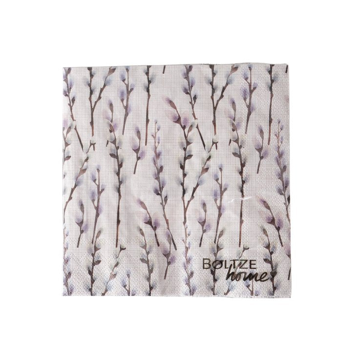 Paquet de serviettes en papier « Salix » - deux variantes de motifs disponibles