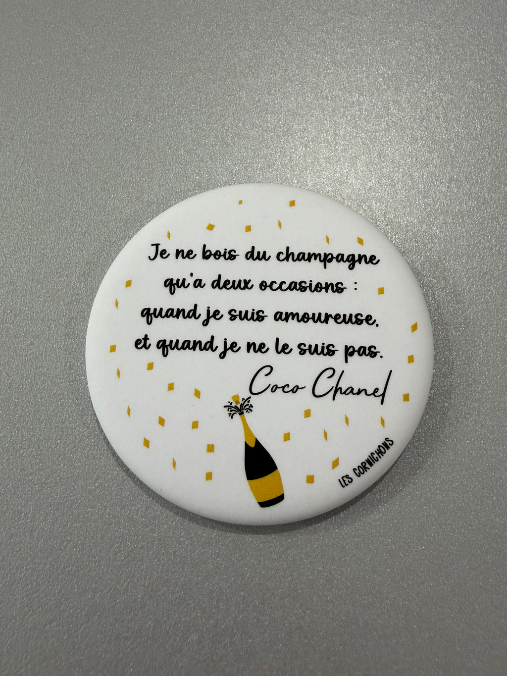 Magnet décapsuleur - différents messages disponibles