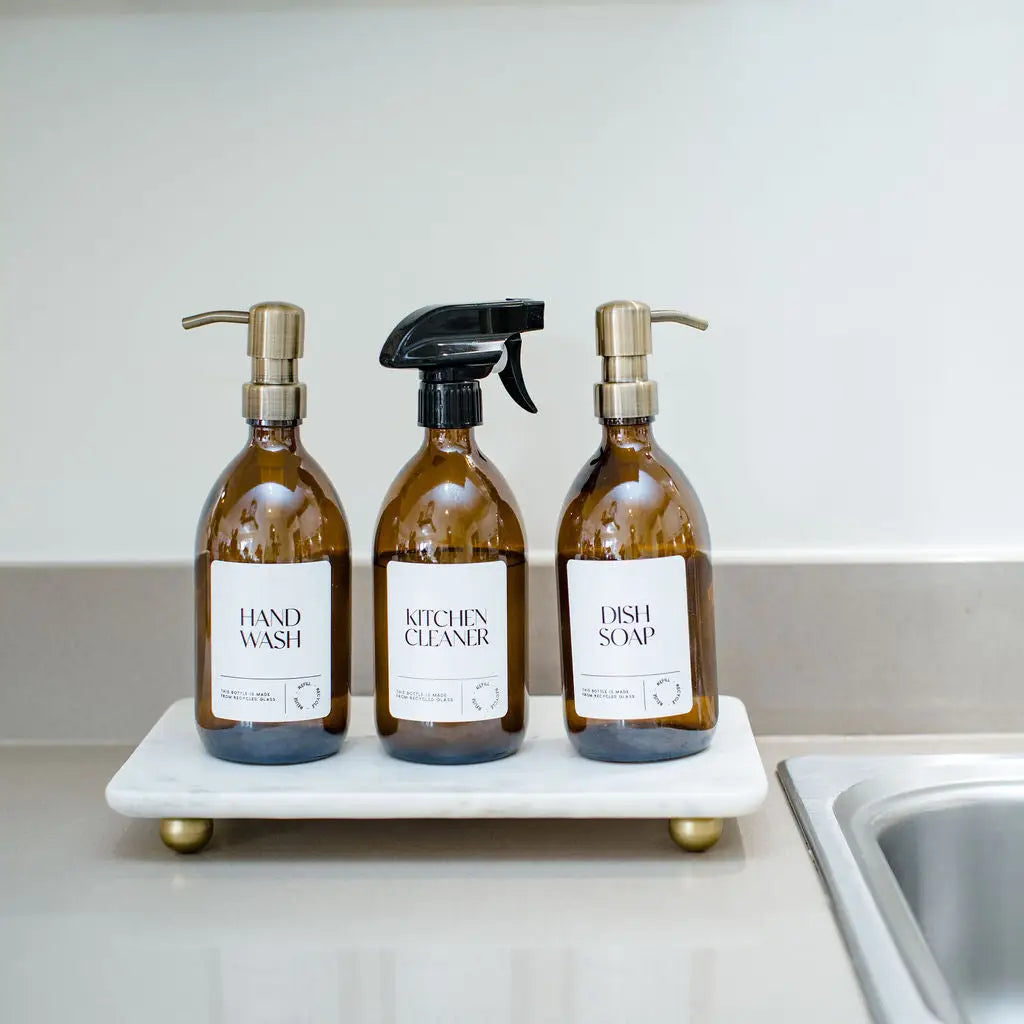 Plateau en marbre « Mousehole »