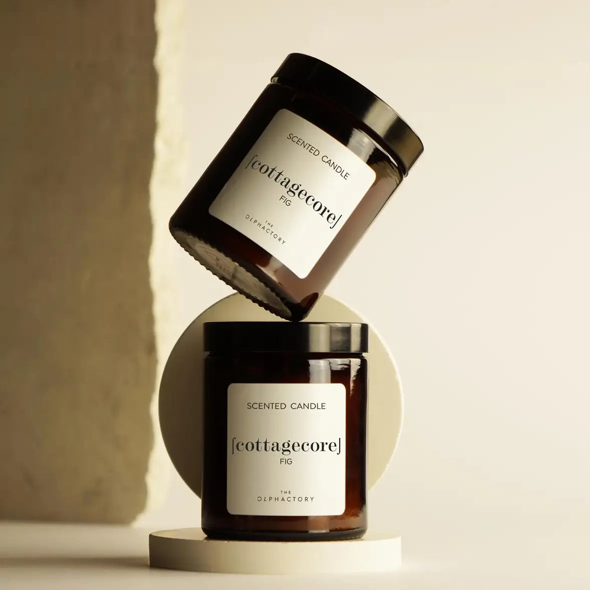 Bougie végétale parfumée « The Olphactory » - différents parfums disponibles