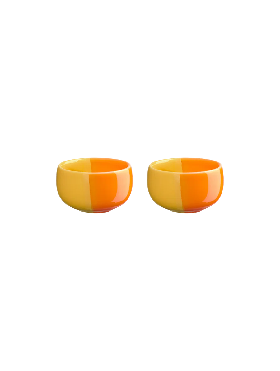 Lot de 2 coquetiers - orange smoothie