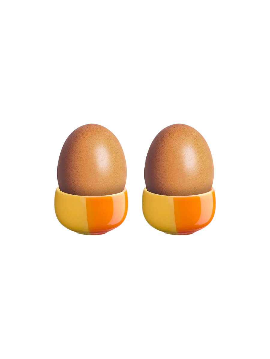 Lot de 2 coquetiers - orange smoothie