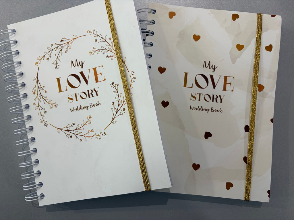 Wedding planner book « My love story » - 2 variantes disponibles