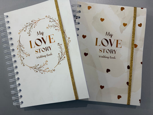 Carnet de mariage « My love story » - 2 variantes disponibles