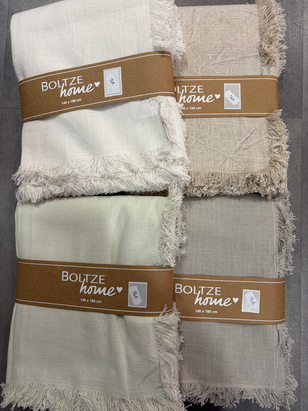 Nappe en coton - 4 couleurs disponibles