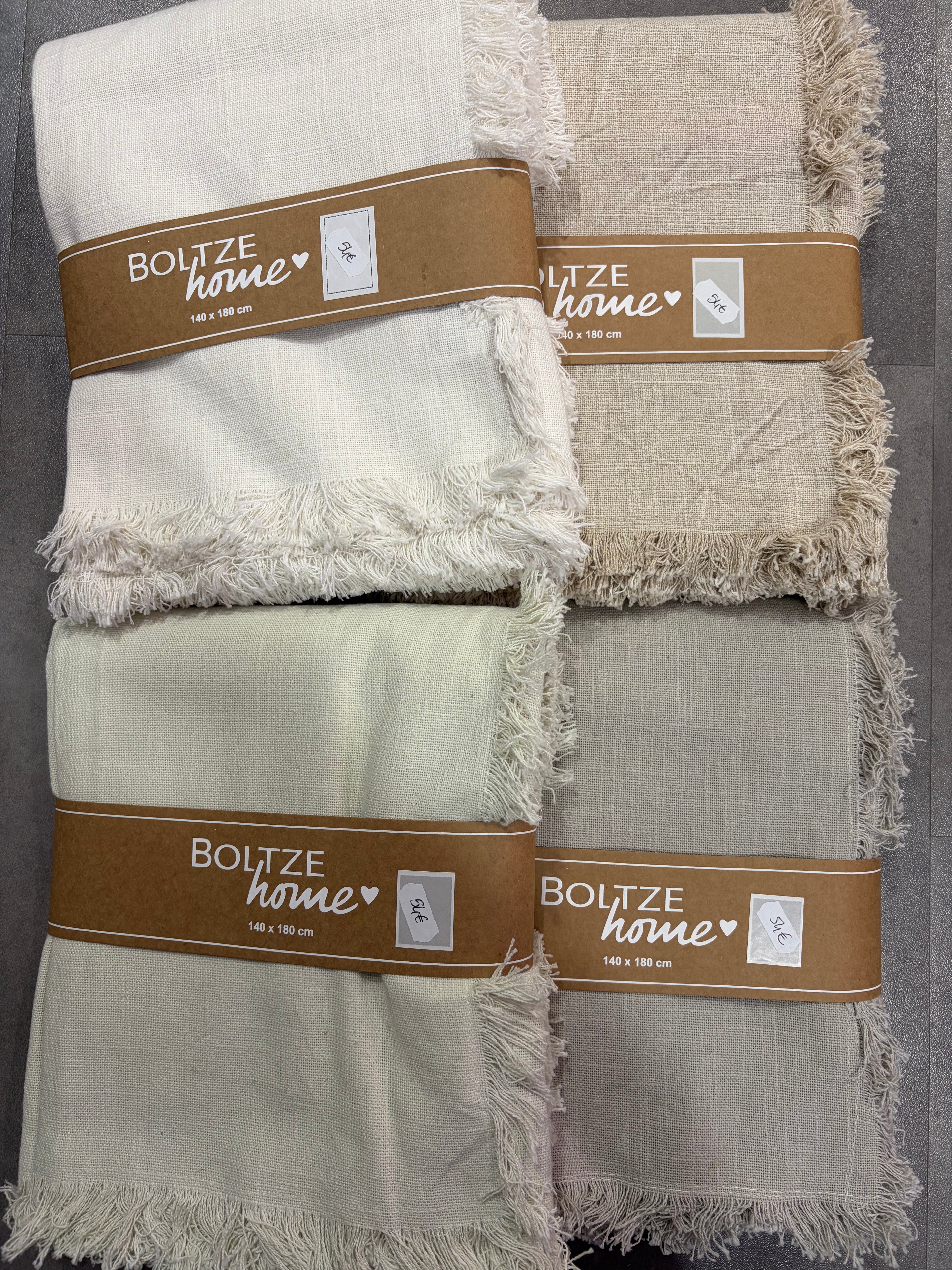 Nappe en coton - 4 couleurs disponibles