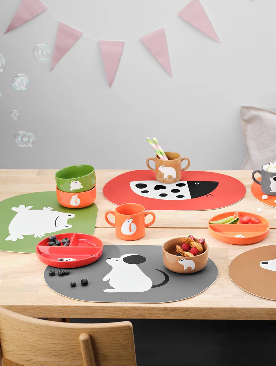 Assiette pour enfant - coccinelle