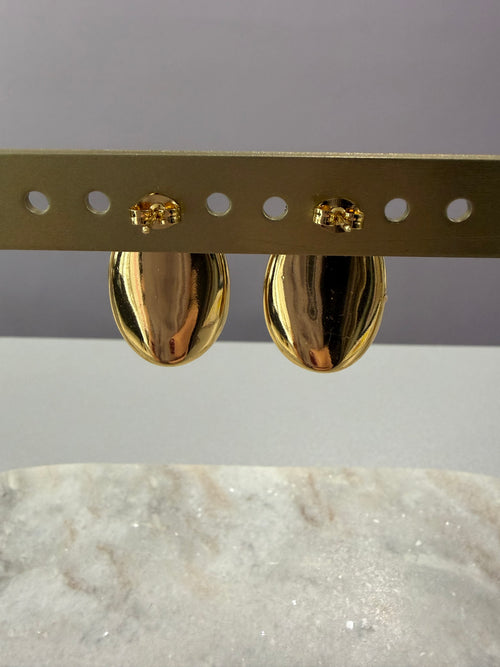 Boucles d’oreilles vintage - ambre