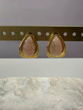 Boucle d’oreille vintage - rose