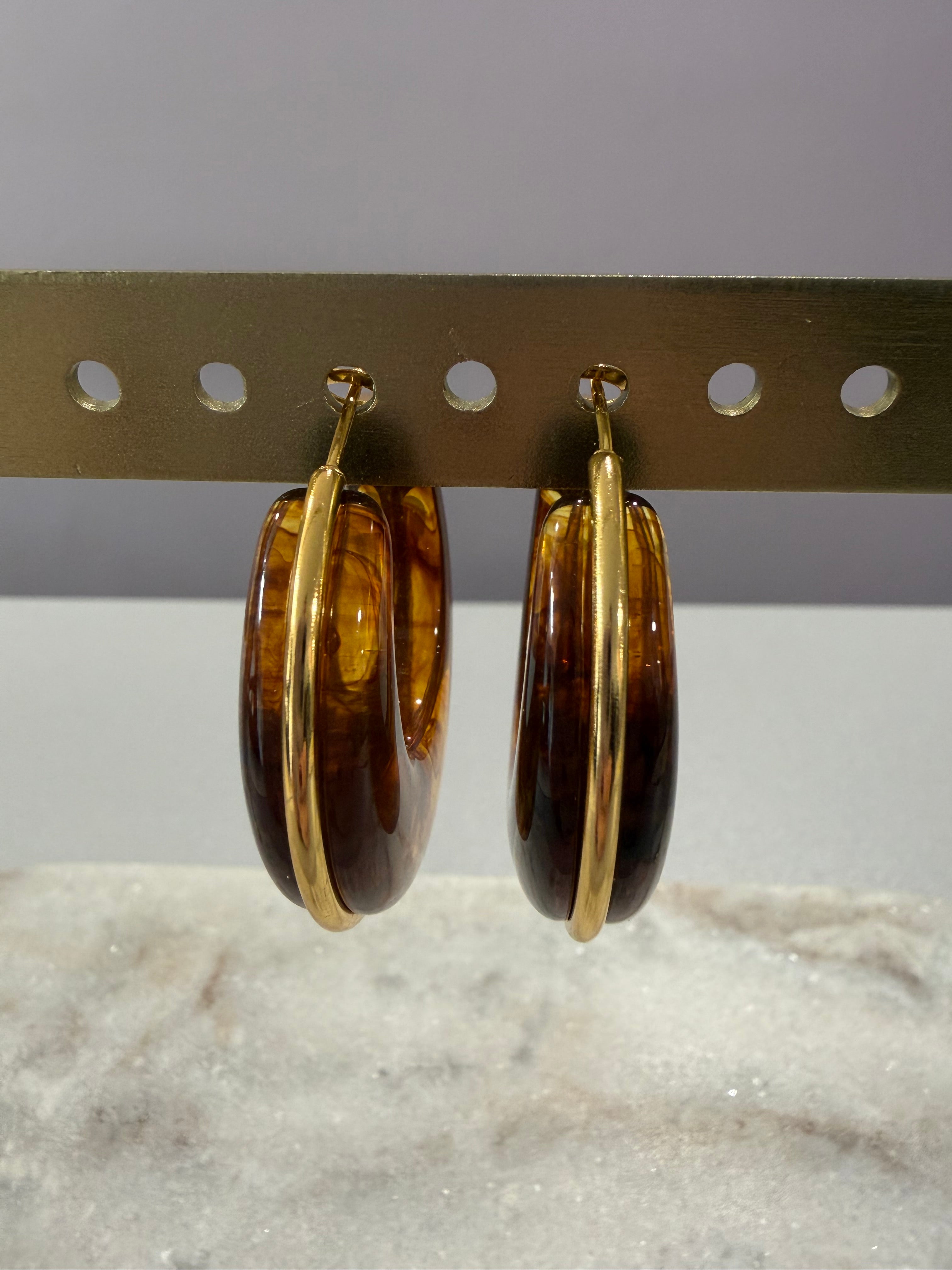 Créoles épaisses - léopard