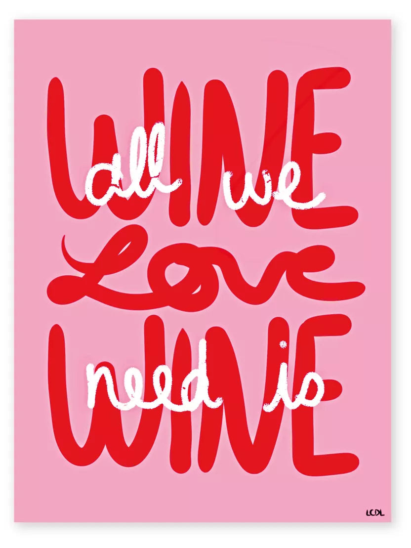 Affiche « All you need is love »