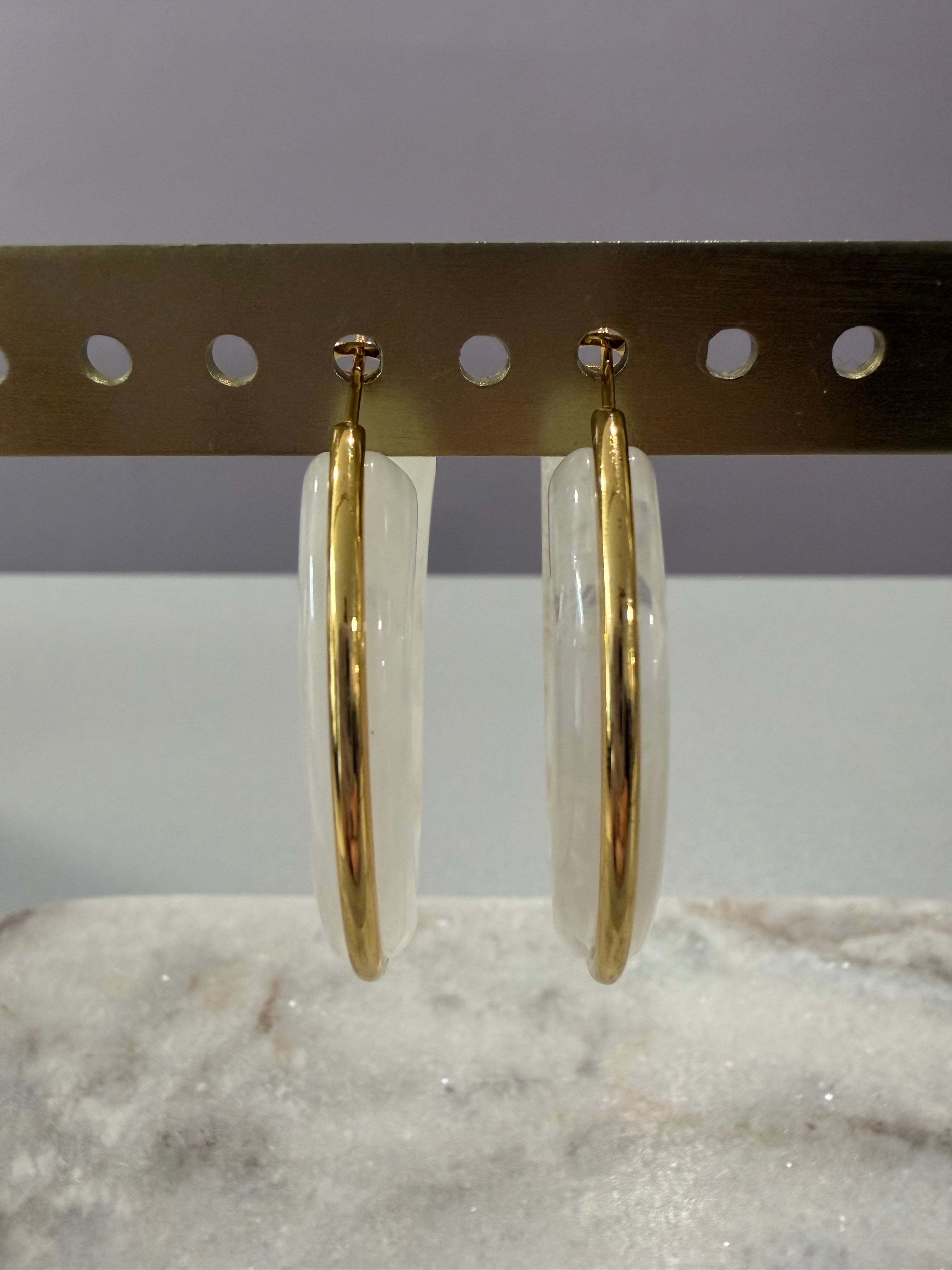 Créoles fines - blanc