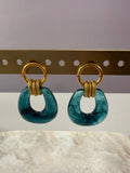 Boucles d’oreilles « Bonnie » - bleu