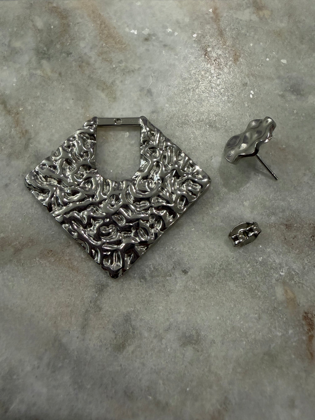 Boucles d’oreilles « Esmée » - couleur argent