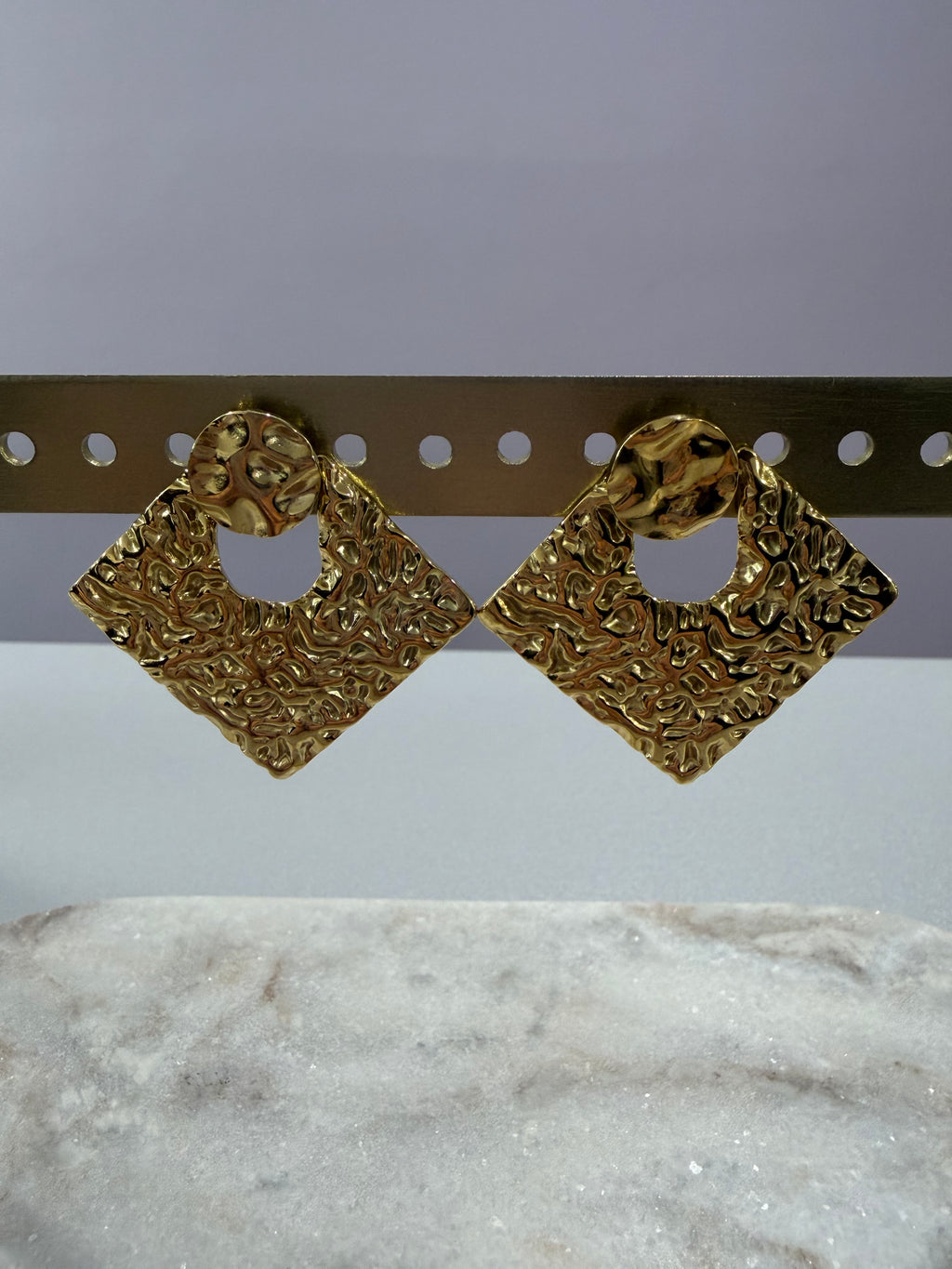 Boucles d’oreilles « Esmée » - couleur or