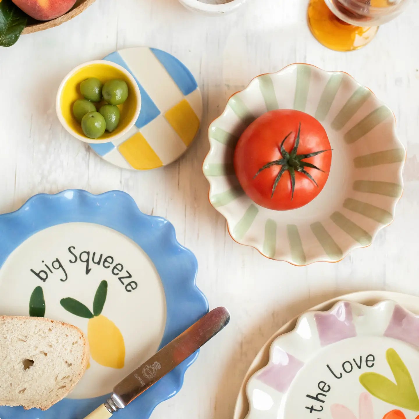 Assiette « Big squeeze »