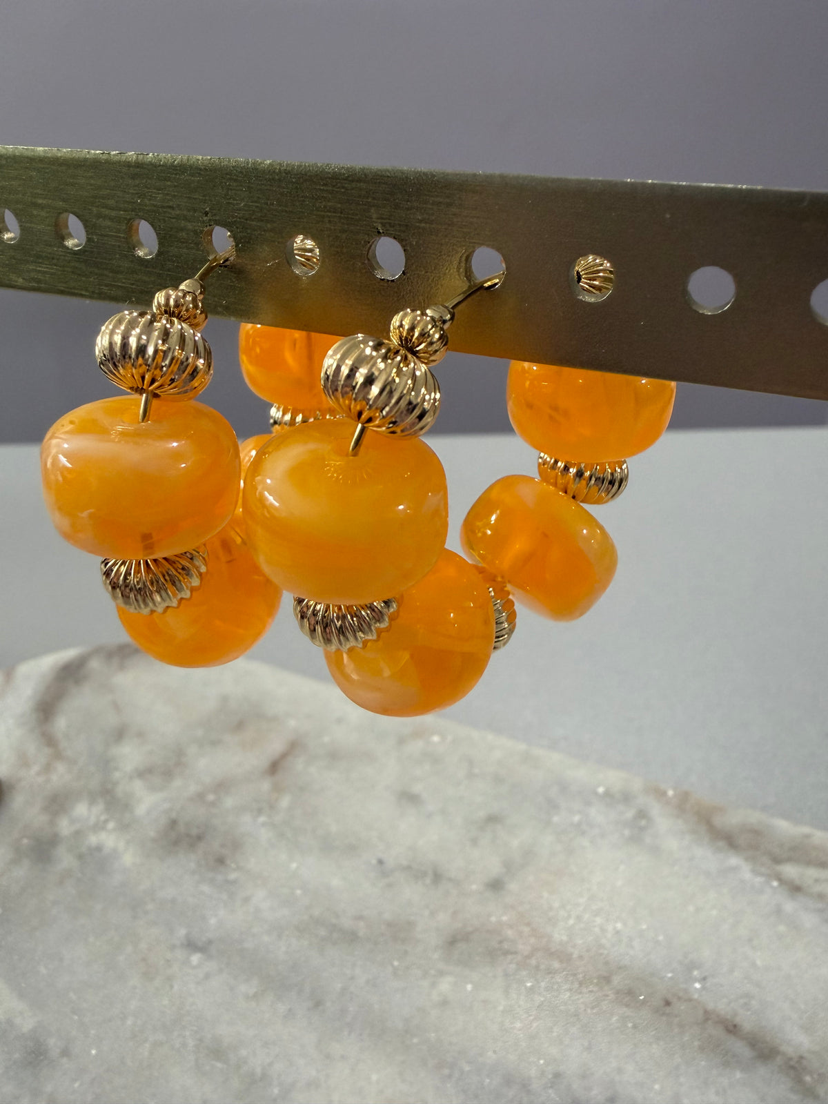 Créoles « Gigi » - orange