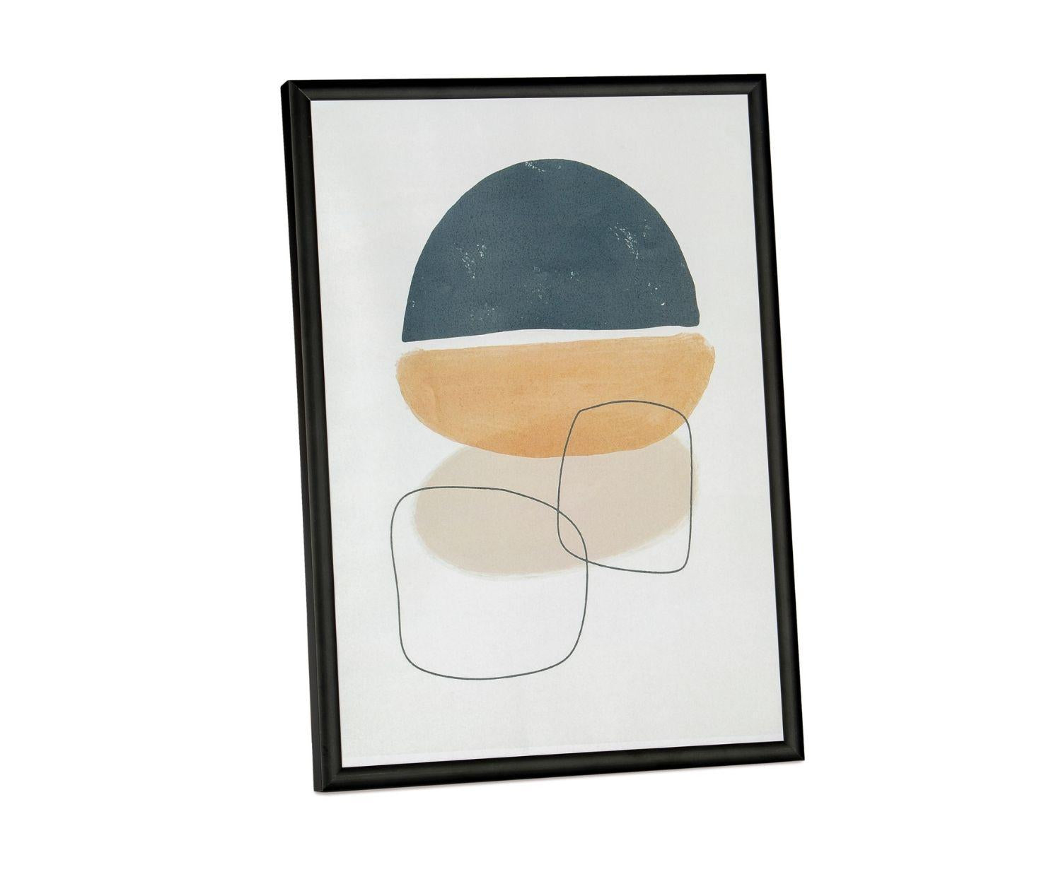 Cadre 30x40cm - aluminium - noir