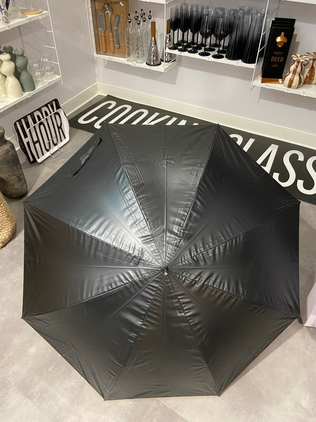 Parapluie canne « Love, love, love »