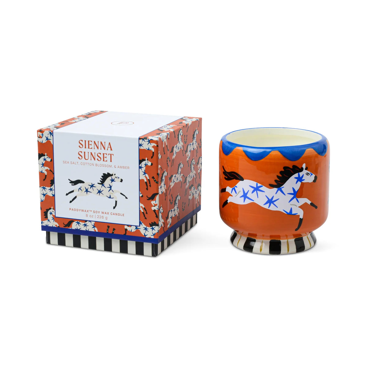Bougie parfumée « Cheval » Adopo Paddywax - Sienna sunset