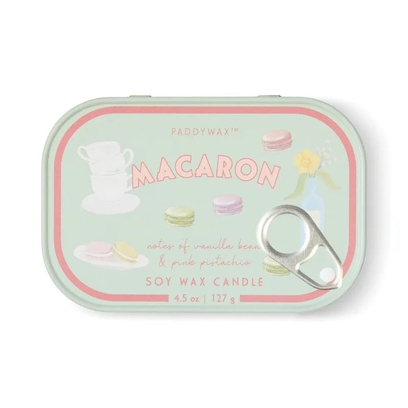 Bougie bistrot « Macaron » Paddywax - 125gr