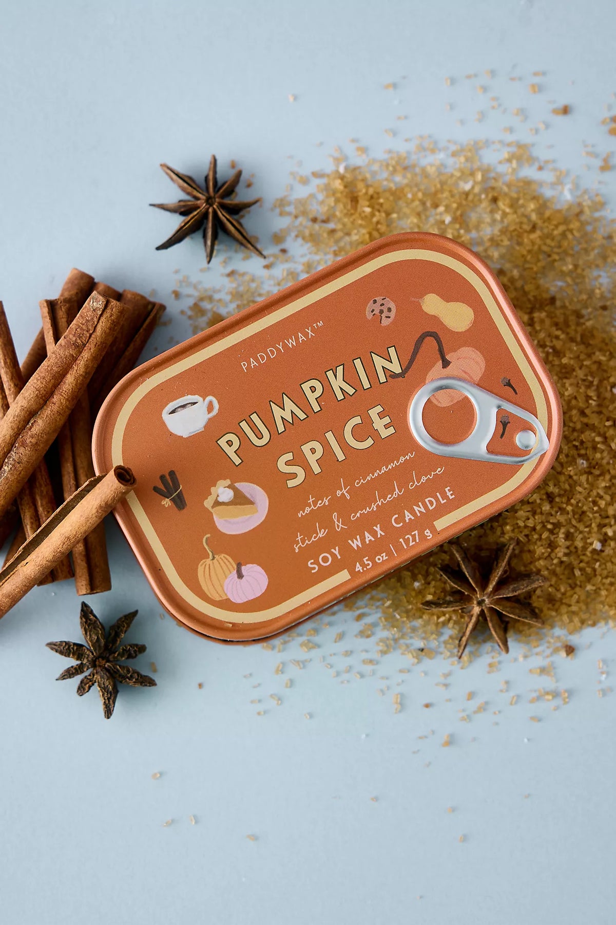 Bougie bistrot « Pumpkin spice » Paddywax - 125gr