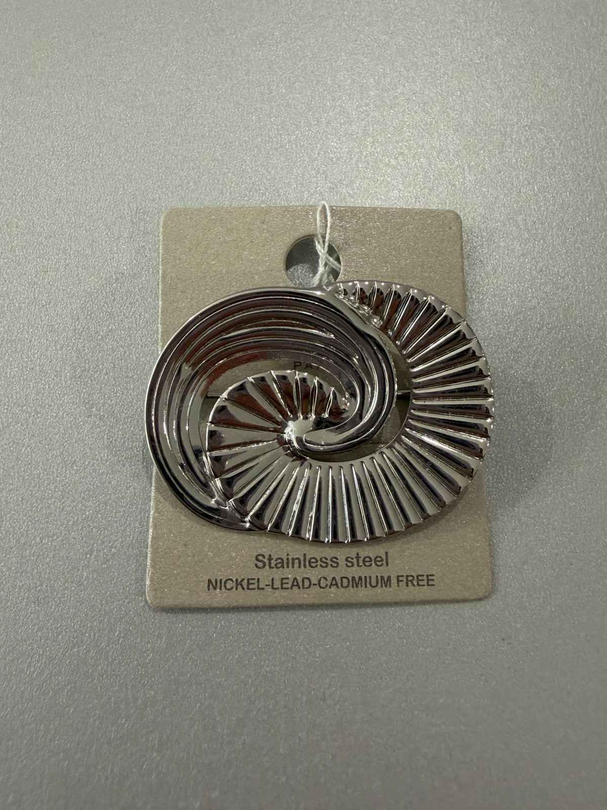 Broche « Cena » - argentée