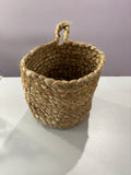Petit panier en jute - à poser ou à suspendre