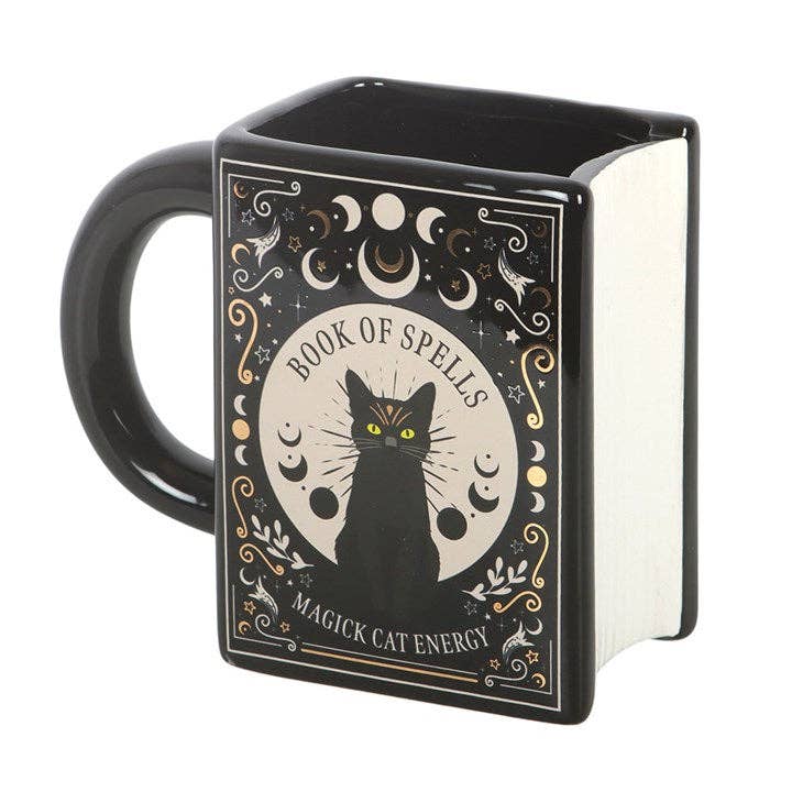 Mug book « Chat Noir Magick : Livre des Sorts »