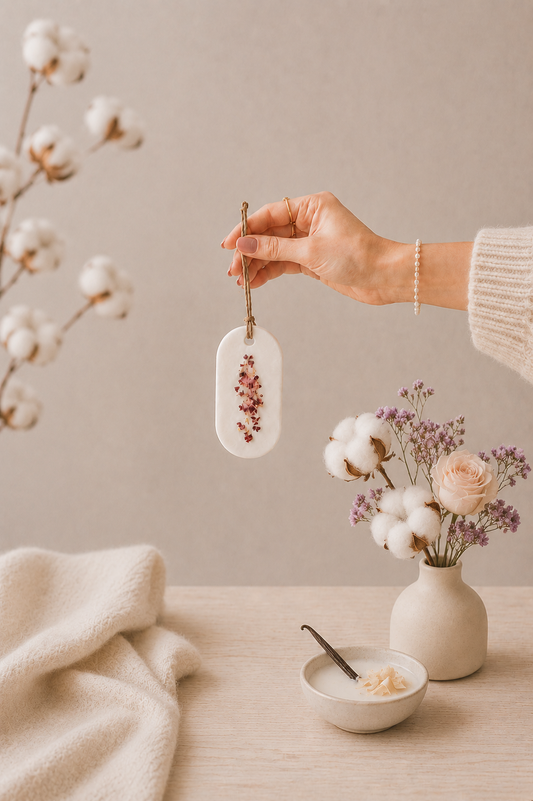 Tablette de cire parfumée - Fleur de coton