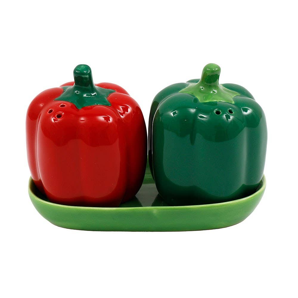 Salière et poivrière « Bac à poivrons »