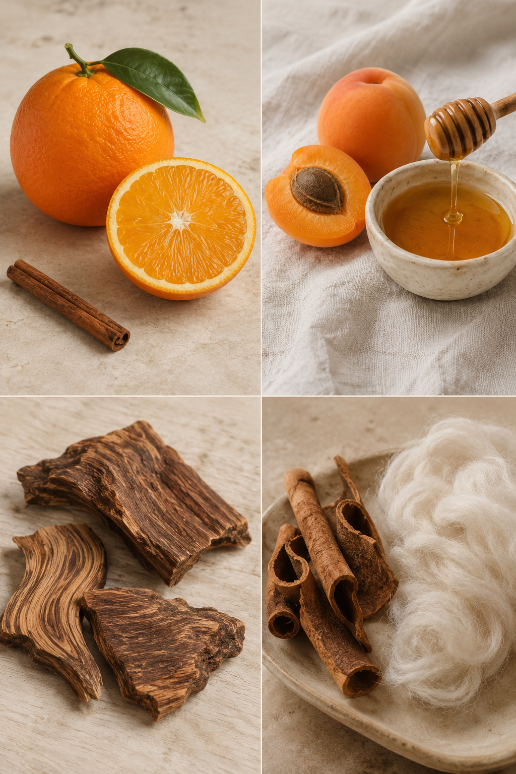 Tablette de cire parfumée - Cannelle & Orange