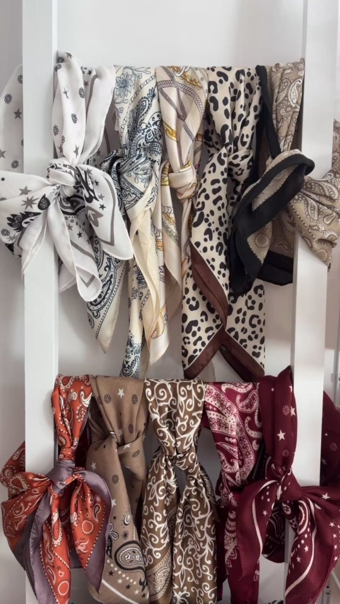 Foulard « Inès » – Effet doux